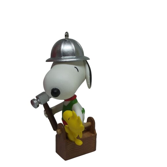 Hallmark Keepsake Ornament 2015 Building Buddies Spotlight Snoopy Peanuts 18th - Picture 2 of 12
